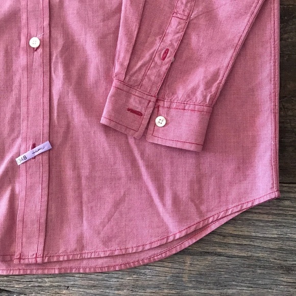 Gap Kids Mini-Check Oxford Button Down Shirt XXL - Picture 5 of 9